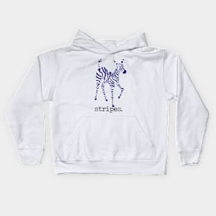 Stripey Zebra Kids Hoodie